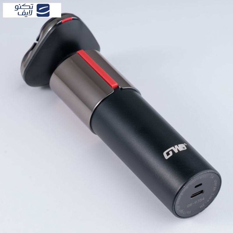 ماشین اصلاح موی صورت شارژی جی دبلیو مدل W-9754 ماشین اصلاح موی صورت شارژی جی دبلیو مدل W-9754