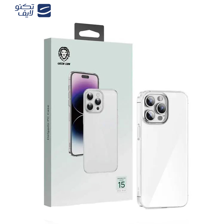 کاور گرین لاین مدل Delgado مناسب برای گوشی موبایل اپل iPhone 15 Pro کاور گرین لاین مدل Delgado مناسب برای گوشی موبایل اپل iPhone 15 Pro