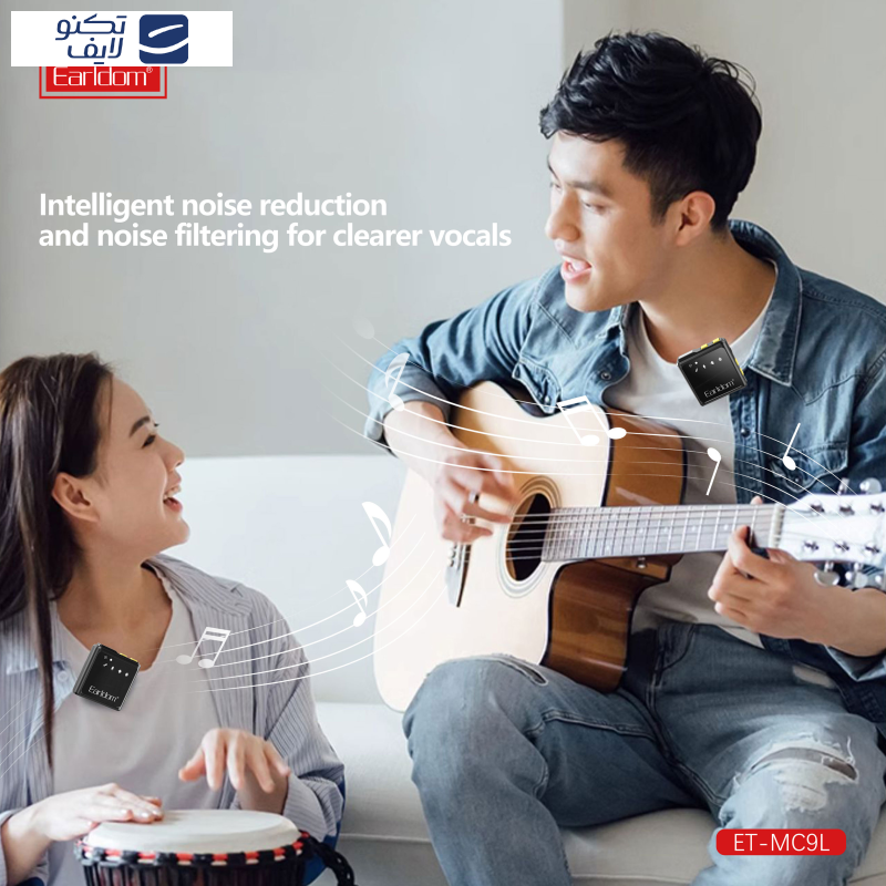 میکروفن یقه ای ارلدام مدل USB-C MC10C