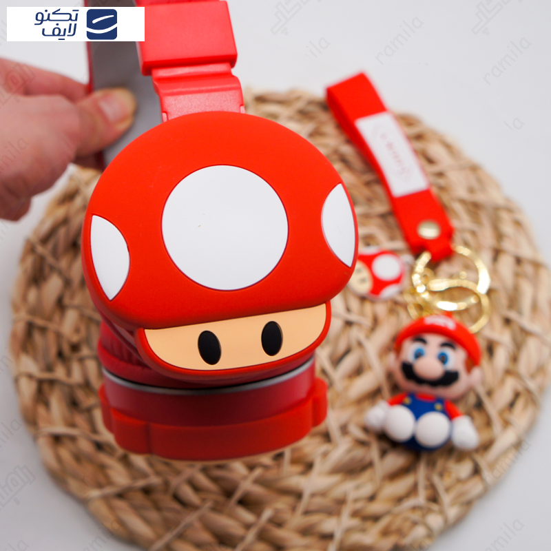 هدفون بلوتوثی طرح فانتزی ماریو مدل Super Mario AH-806Q هدفون بلوتوثی طرح فانتزی ماریو مدل Super Mario AH-806Q
