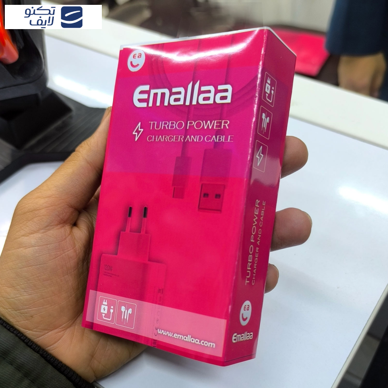 شارژر دیواری 120 وات ایمالا مدل MDY-14-EE به همراه کابل USB-C شارژر دیواری 120 وات ایمالا مدل MDY-14-EE به همراه کابل USB-C