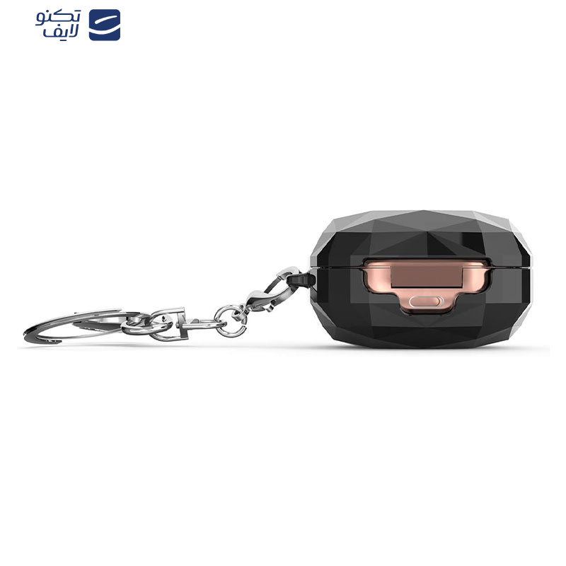 کاور مسیر مدل Crystal Diamond-2 مناسب برای کیس بی سیم هدفون سامسونگ Galaxy Buds Live / Buds Pro / Buds 2 / Buds 2 Pro / Buds FE به همراه گیره