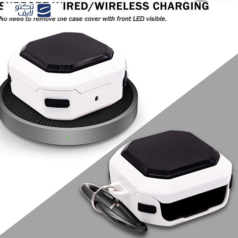 کاور مسیر مدل Eggshell Protective مناسب برای کیس هدفون سامسونگ Galaxy Buds FE کاور مسیر مدل Eggshell Protective مناسب برای کیس هدفون سامسونگ Galaxy Buds FE