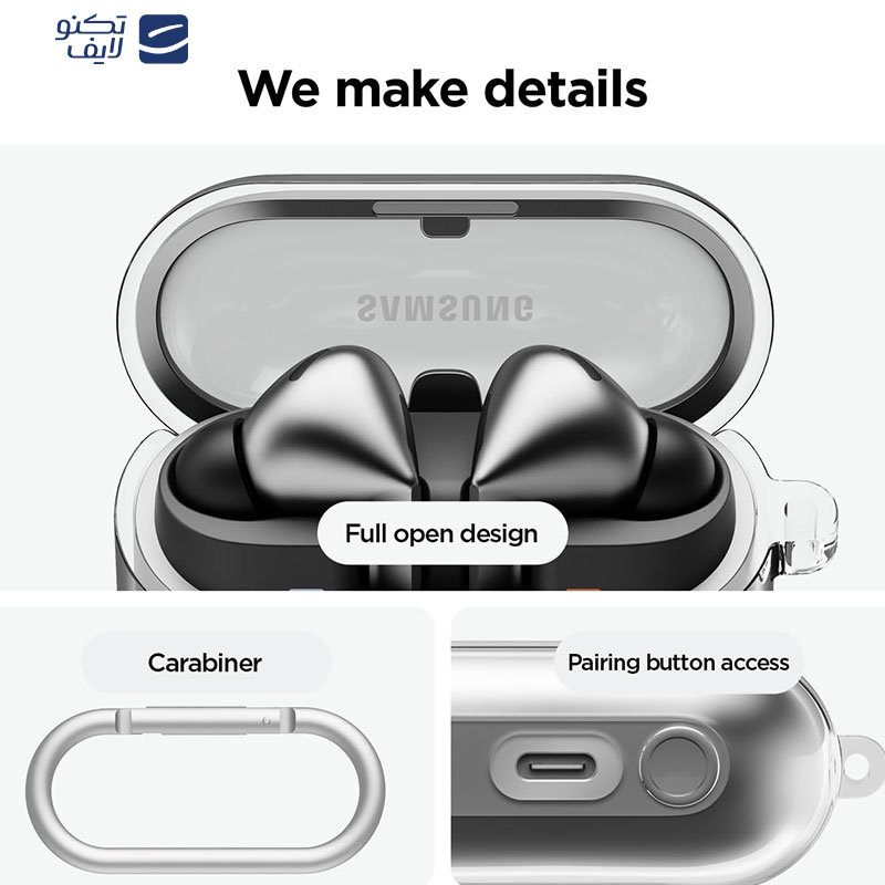 کاور مسیر مدل Soft Clearer مناسب برای کیس هدفون بی سیم سامسونگ Galaxy Buds 3 / 3 Pro کاور مسیر مدل Soft Clearer مناسب برای کیس هدفون بی سیم سامسونگ Galaxy Buds 3 / 3 Pro