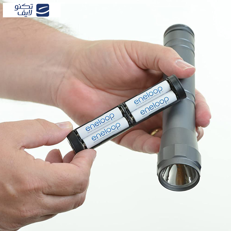 باتری نیم قلمی قابل شارژ پاناسونیک مدل eneloop/BK-4MCCE(HR03) بسته 2 عددی باتری نیم قلمی قابل شارژ پاناسونیک مدل eneloop/BK-4MCCE(HR03) بسته 2 عددی