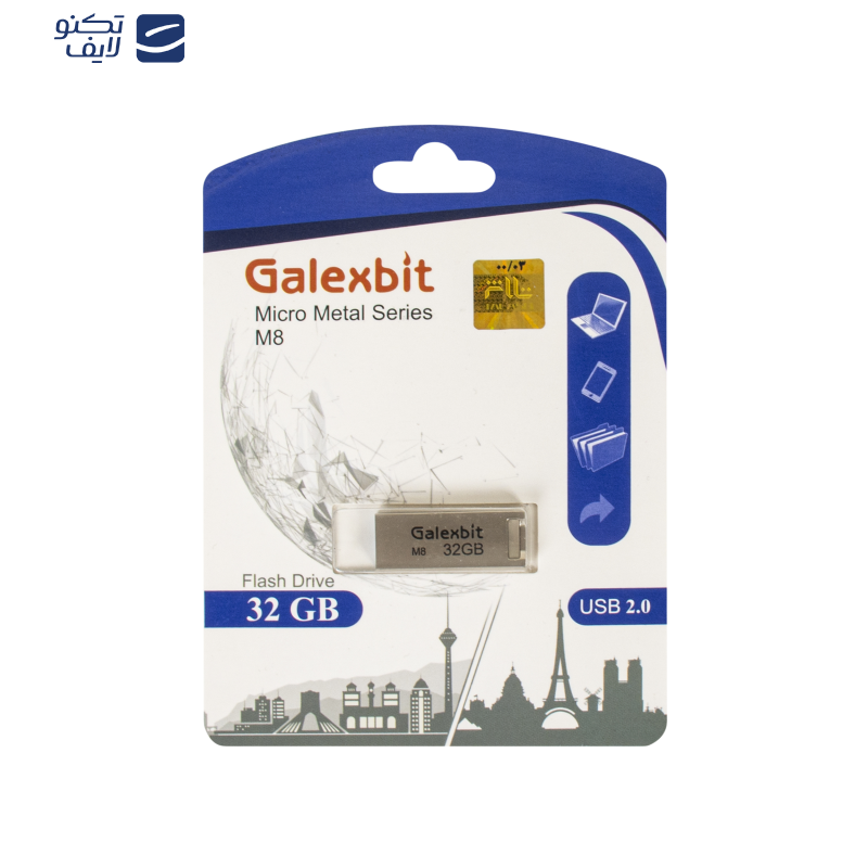 فلش مموری گلکسبیت مدل M8 ظرفیت 32 گیگابایت فلش مموری گلکسبیت مدل M8 ظرفیت 32 گیگابایت