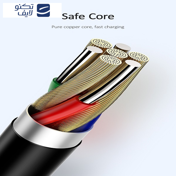 کابل تبدیل USB به لایتنینگ یوسمز مدل US-SJ364 U35 طول 1 متر کابل تبدیل USB به لایتنینگ یوسمز مدل US-SJ364 U35 طول 1 متر