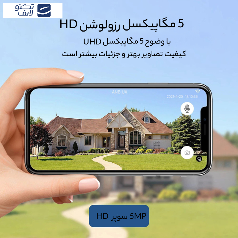 دوربین مداربسته تحت شبکه مدل V380-5MP دوربین مداربسته تحت شبکه مدل V380-5MP