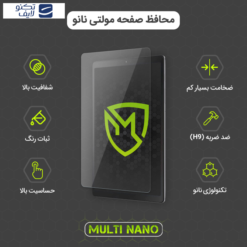 محافظ صفحه نمایش مولتی نانو مدل X-S1N مناسب برای تبلت ایسر Iconia Tab M10 محافظ صفحه نمایش مولتی نانو مدل X-S1N مناسب برای تبلت ایسر Iconia Tab M10