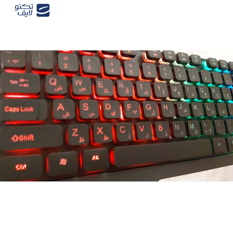 کیبورد مخصوص بازی گلد اسکار مدل KB 7275 کیبورد مخصوص بازی گلد اسکار مدل KB 7275