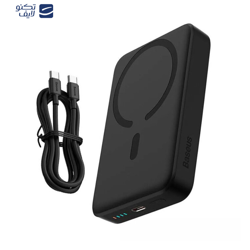 پاوربانک بیسوس مدل magnetic mini 30W ظرفیت 10000 میلی آمپر ساعت پاوربانک بیسوس مدل magnetic mini 30W ظرفیت 10000 میلی آمپر ساعت