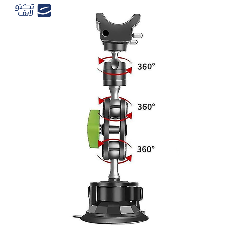 نگهدارنده گوشی موبایل گرین لاین مدل Ultimate Phone Holder with Suction Cup Mount