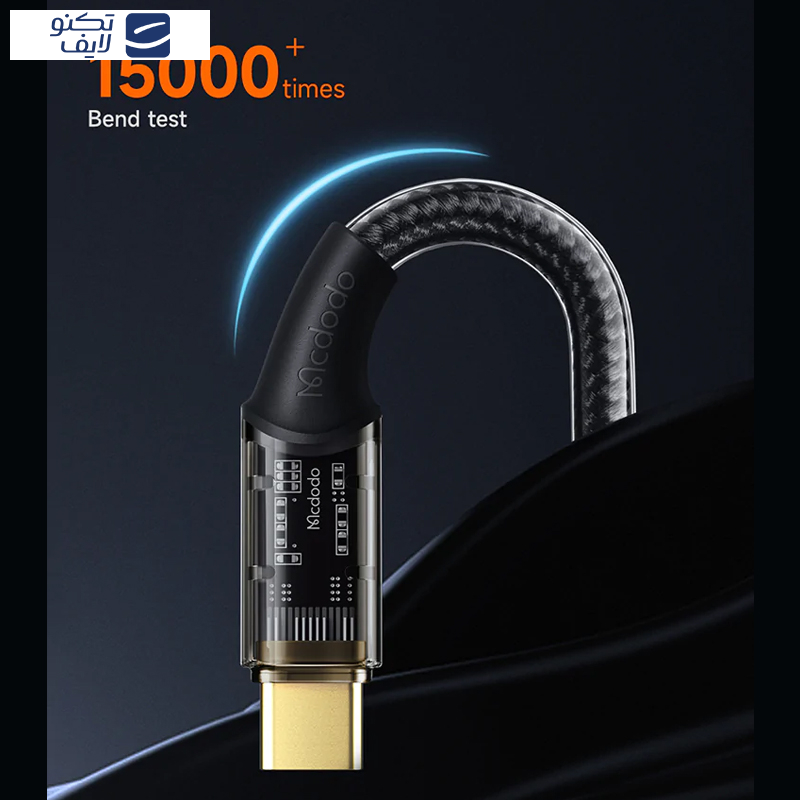 کابل USB-C مک دودو مدل CA-2110 طول 1.2 متر کابل USB-C مک دودو مدل CA-2110 طول 1.2 متر