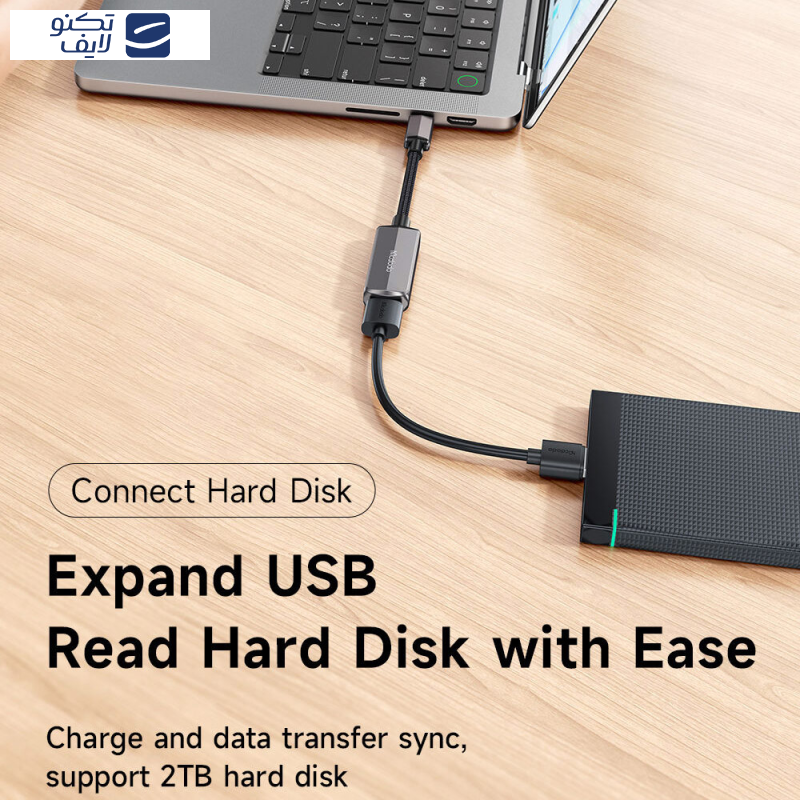 مبدل USB-C به OTG/USB-C مک دودو مدل CA-2830 مبدل USB-C به OTG/USB-C مک دودو مدل CA-2830