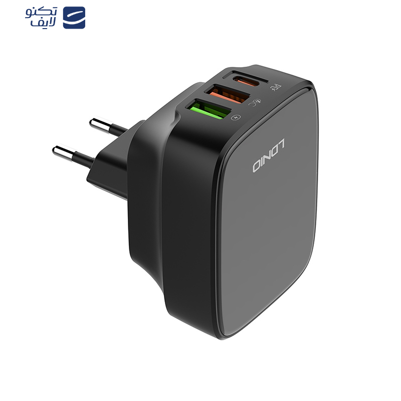 شارژر دیواری 32 وات الدینیو مدل Q334 به همراه کابل USB-C شارژر دیواری 32 وات الدینیو مدل Q334 به همراه کابل USB-C