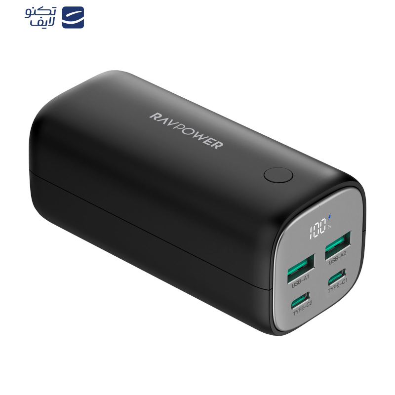 پاوربانک راوپاور مدل RP-PB208Pro ظرفیت 20000 میلی آمپر ساعت پاوربانک راوپاور مدل RP-PB208Pro ظرفیت 20000 میلی آمپر ساعت