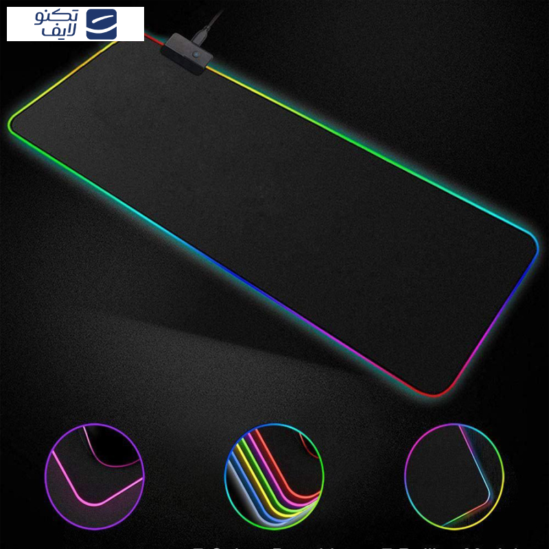 ماوس پد مخصوص بازی مدل RGB-EXTENDED CHROMA ماوس پد مخصوص بازی مدل RGB-EXTENDED CHROMA