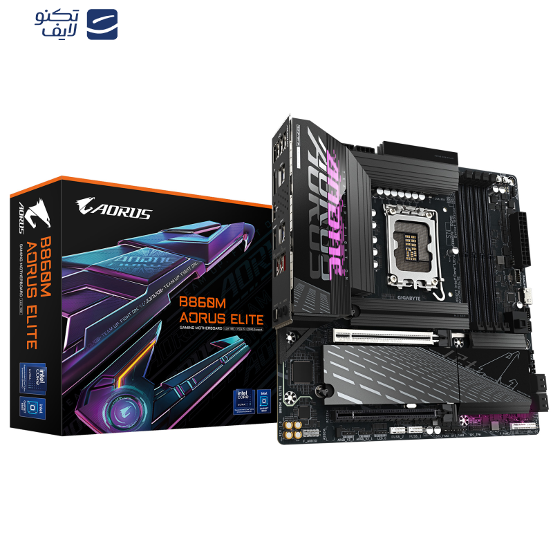 مادربرد گیگابایت مدل B860M AORUS ELITE مادربرد گیگابایت مدل B860M AORUS ELITE