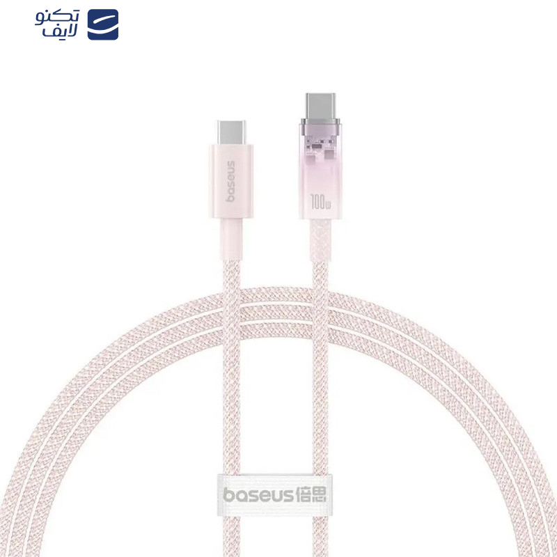 کابل USB-C باسئوس مدل Explorer Series طول 2 متر کابل USB-C باسئوس مدل Explorer Series طول 2 متر