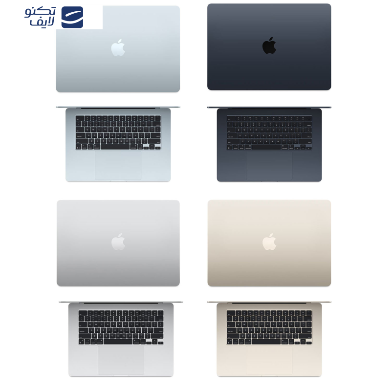 لپ تاپ 15.3 اینچی اپل مدل MacBook Air MW1K3 2025 LLA-M4-16GB Ram-512GB SSD لپ تاپ 15.3 اینچی اپل مدل MacBook Air MW1K3 2025 LLA-M4-16GB Ram-512GB SSD
