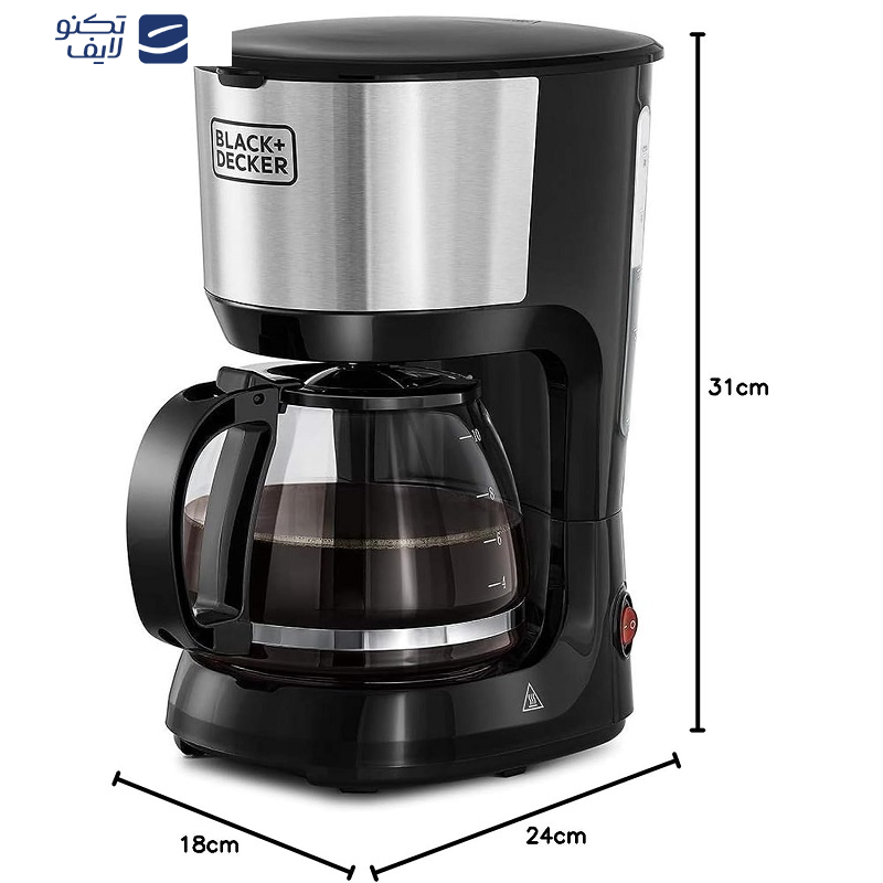 قهوه ساز بلک اند دکر مدل DCM750S-B5 قهوه ساز بلک اند دکر مدل DCM750S-B5