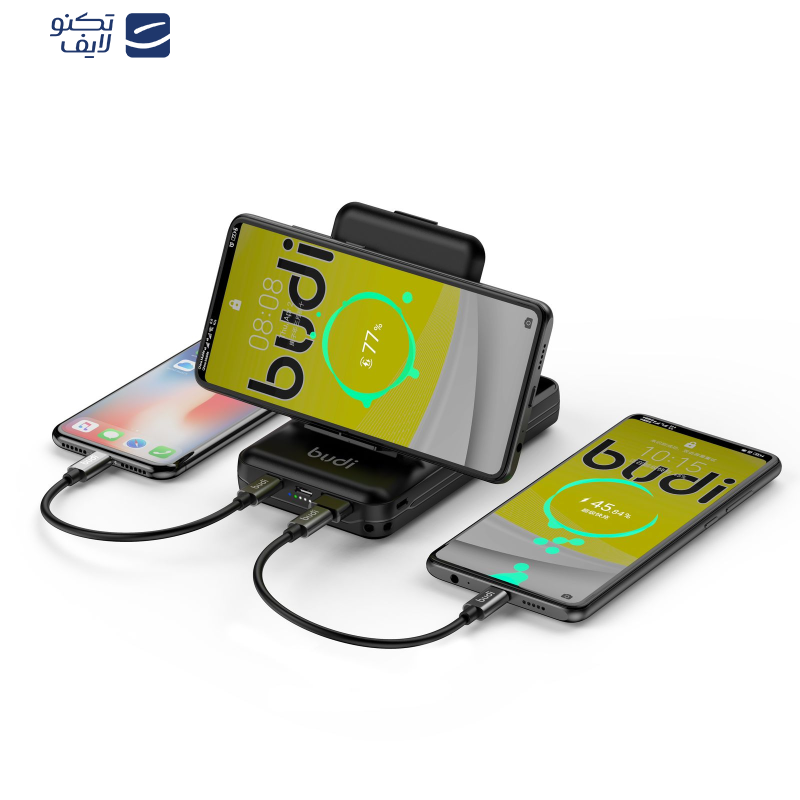 پاوربانک بودی مدل PB515QB ظرفیت 10000میلی آمپر ساعت پاوربانک بودی مدل PB515QB ظرفیت 10000میلی آمپر ساعت