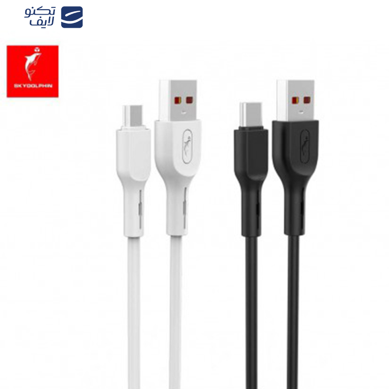  کابل تبدیل USB به microUSB اسکای دلفین مدل S58V طول 1 متر