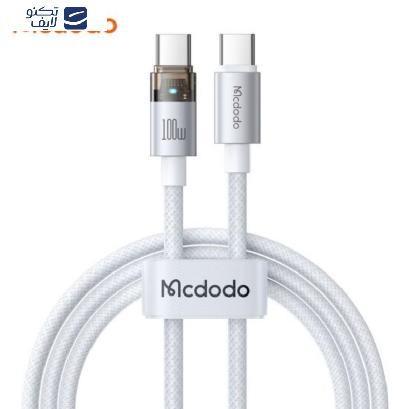 کابل usb-c مک دودو مدل ca-558 100Wطول 1.2متر کابل usb-c مک دودو مدل ca-558 100Wطول 1.2متر