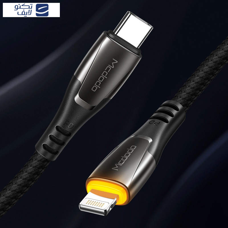 کابل USB-C به لایتنینگ مک دودو مدل CA-7650 طول 1.2 متر کابل USB-C به لایتنینگ مک دودو مدل CA-7650 طول 1.2 متر