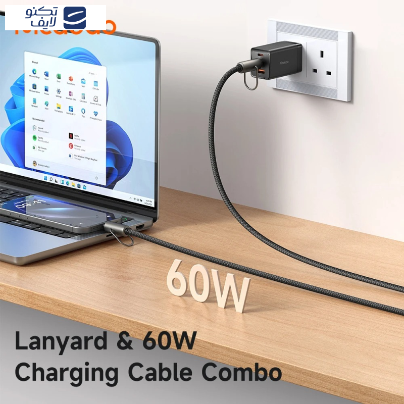 کابل تبدیل USB-C به لایتنینگ مک دودو مدل CA-682 طول 1.2 متر