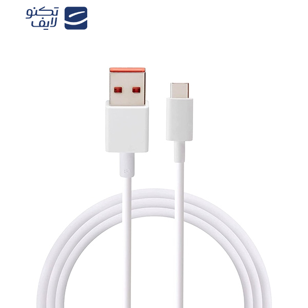 کابل تبدیل USB به USB-C مدل 6A طول 1 متر کابل تبدیل USB به USB-C مدل 6A طول 1 متر