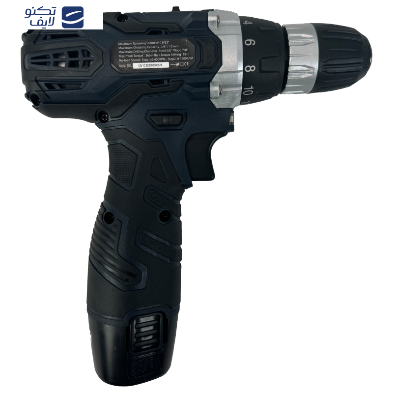 پیچ گوشتی شارژری تک باتری ویوارکس مدل VR12V-1C کد 1 پیچ گوشتی شارژری تک باتری ویوارکس مدل VR12V-1C کد 1