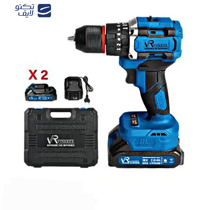 دریل پیچ گوشتی شارژی ویوارکس مدل VR1810V-IBL دریل پیچ گوشتی شارژی ویوارکس مدل VR1810V-IBL