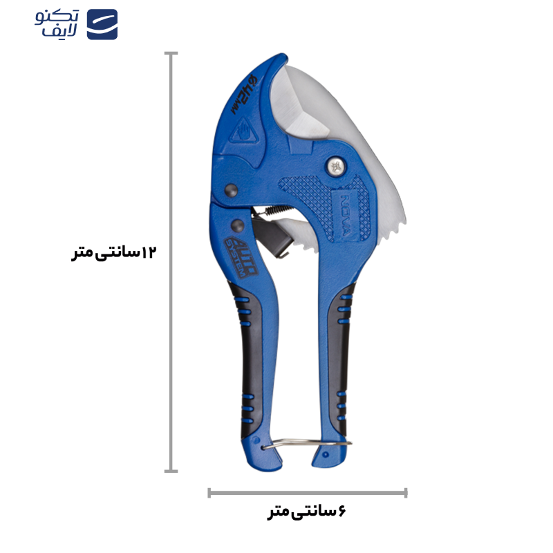قیچی لوله بر نووا مدل NTC 1176