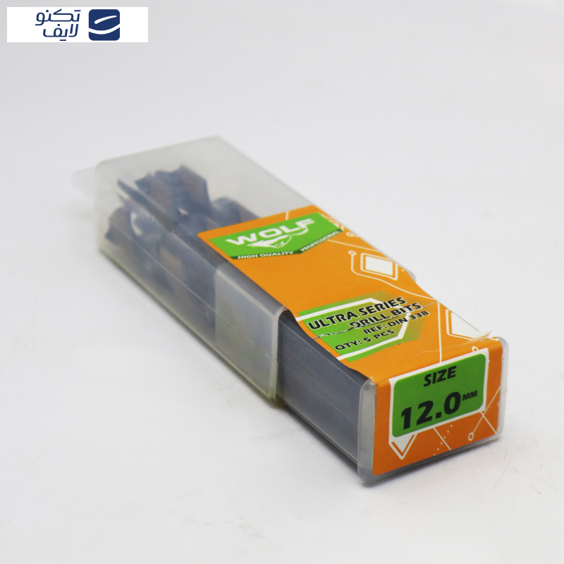مته آهن ولف مدل اولترا کد YP-012MM سایز 12 میلی متر مجموعه 5 عددی مته آهن ولف مدل اولترا کد YP-012MM سایز 12 میلی متر مجموعه 5 عددی