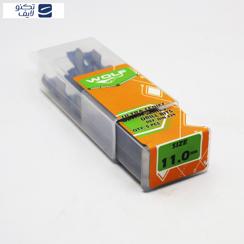 مته آهن ولف مدل اولترا کد YP-011MM سایز 11 میلی متر مجموعه 5 عددی مته آهن ولف مدل اولترا کد YP-011MM سایز 11 میلی متر مجموعه 5 عددی