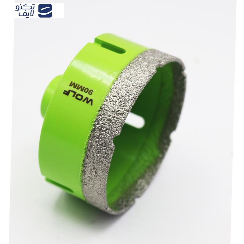 گردبر فرزی سنگ و سرامیک ولف مدل YP-090 به همراه رابط تبدیل به دریل سایز90 میلی متر 