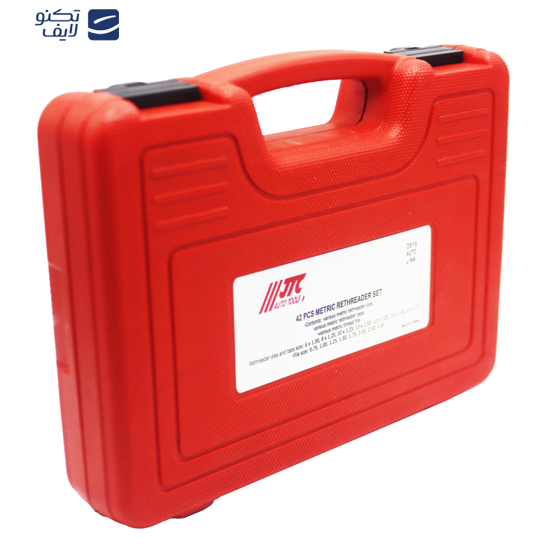 حدیده و قلاویز  جی تی سی مدل YP-JTC-3916-042به همراه سوهان دنده مجموعه 42 عددی 