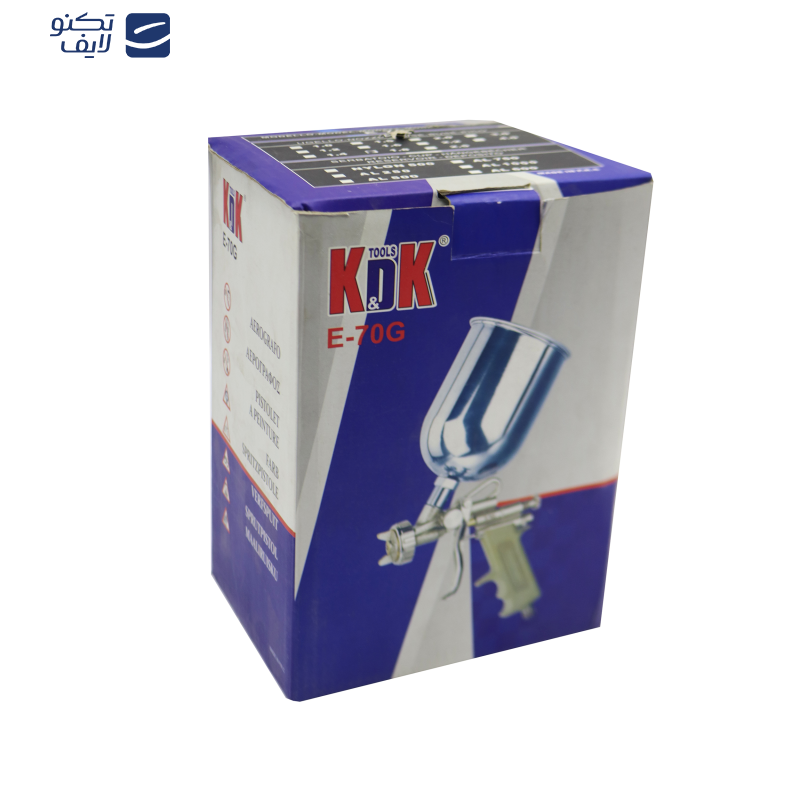 پیستوله رنگ کی دی کی مدل YP-KDK-E-70G-1/8MM