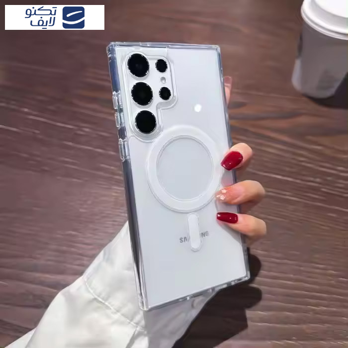 کاور مدل AntiShock-MagSafe مناسب برای گوشی موبایل سامسونگ Galaxy S24 Ultra