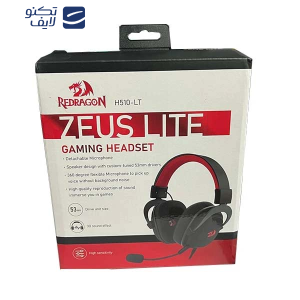 هدست گیمینگ ردراگون مدل ZEUS LITE H510-LT