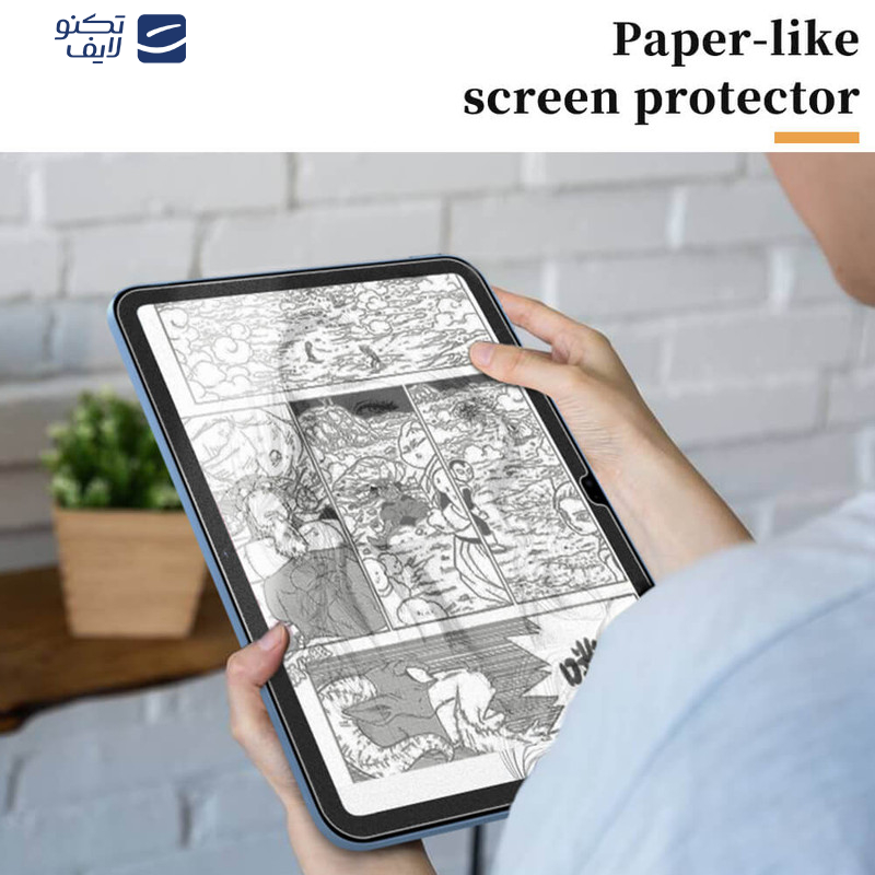 محافظ صفحه نمایش اپیکوی مدل Xundd AG Paper-Like مناسب برای تبلت اپل iPad A16/ iPad 11 (2025) / iPad 10/ iPad 10.9 (2022) 