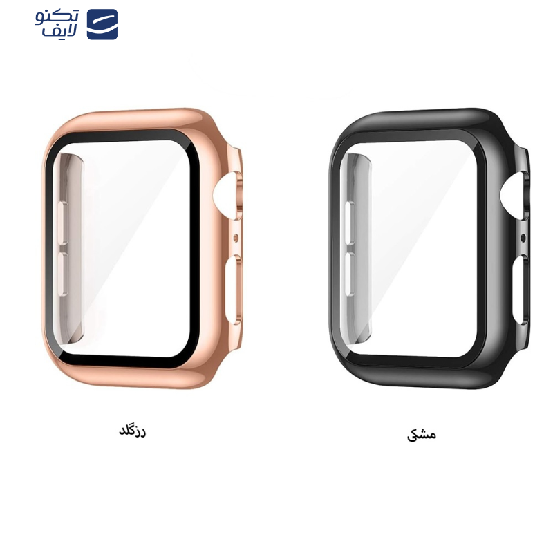کاور مدل Gl-02 مناسب برای اپل واچ 44 میلی متری به همراه محافظ صفحه نمایش کاور مدل Gl-02 مناسب برای اپل واچ 44 میلی متری به همراه محافظ صفحه نمایش