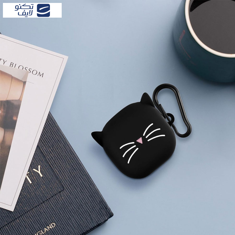 کاور والکری مدل Black Cat مناسب برای کیس هدفون سامسونگ Galaxy Buds Live / Buds Pro / Buds 2 / Buds 2 Pro / Buds FE به همراه گیره کاور والکری مدل Black Cat مناسب برای کیس هدفون سامسونگ Galaxy Buds Live / Buds Pro / Buds 2 / Buds 2 Pro / Buds FE به همراه گیره