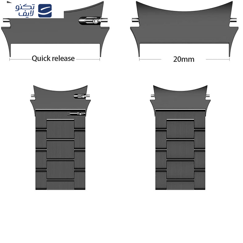 مبدل بند ساعت مدل  Sam Adapter مناسب برای ساعت های سامسونگ سری  6 / 5 / Galaxy Watch 4