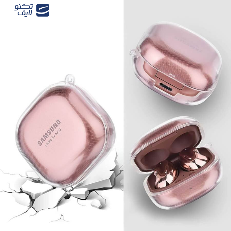 کاور مدل transparent مناسب برای هندزفری بلوتوثی سامسونگ Galaxy buds2/buds pro/buds live کاور مدل transparent مناسب برای هندزفری بلوتوثی سامسونگ Galaxy buds2/buds pro/buds live