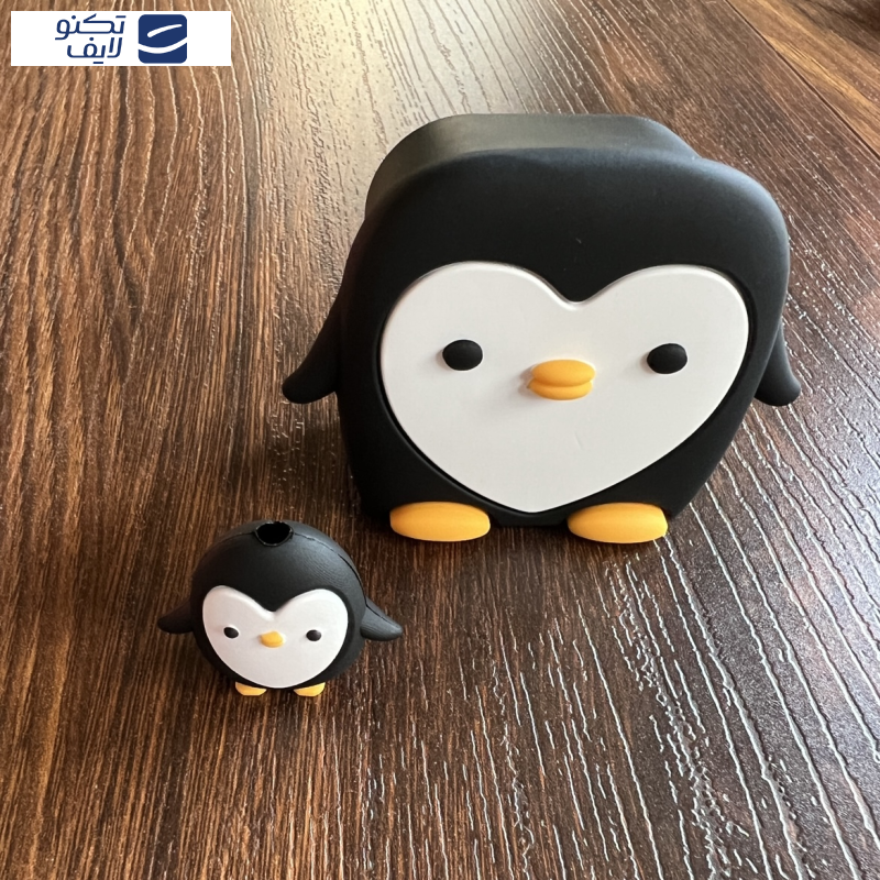 محافظ کابل و شارژر مدل Penguin مجموعه ۴ عددی مناسب برای شارژر 20W اپل