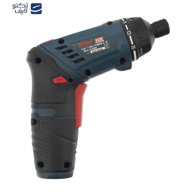 پیچ گوشتی شارژی رونیکس کد 8530 پیچ گوشتی شارژی رونیکس کد 8530