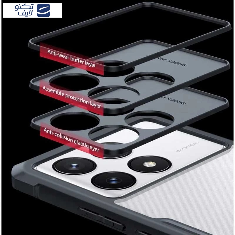 کاور ویواتل مدل XUNOD مناسب برای گوشی موبایل شیائومی Poco X6 5G/ Redmi Note 13 Pro 5G