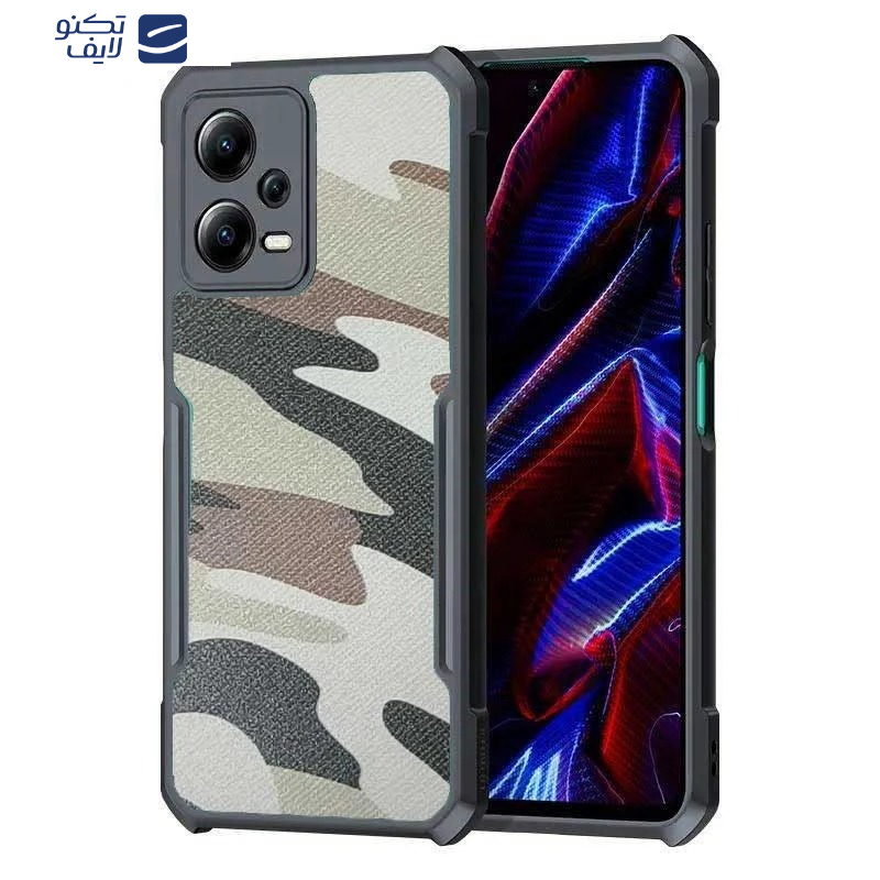 کاور ویواتل مدل XUNOD Camo مناسب برای گوشی موبایل شیائومی Poco X5 / Redmi Note 12 5G کاور ویواتل مدل XUNOD Camo مناسب برای گوشی موبایل شیائومی Poco X5 / Redmi Note 12 5G